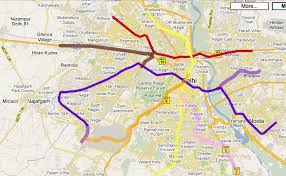 This line route includes 38 metro stations from majlis park in north delhi to shiv vihar. Google Map Comes With Delhi Metro Map Mix India