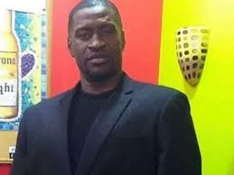 Floyd, a black man in handcuffs, died may 25 after a white officer pressed his. Minneapolis Mural Dedicated To George Floyd Defaced Again Abc News
