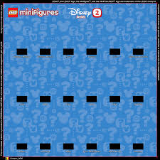 Collectible Minifigures Series Disney 2 Ribba Frame 23x23 Lego Frame Lego Minifigure Display Lego