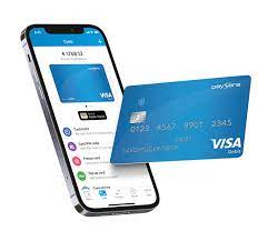 In a store, you'll just slide or insert your visa card to pay. Paysera Payment Card