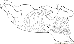 You can download and print them instantly from your computer. Zebra Sleeping Coloring Page For Kids Free Zebra Printable Coloring Pages Online For Kids Coloringpages101 Com Coloring Pages For Kids