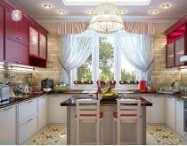 Mutfak perdesi seçimlerinde pencere ebatları dikkate alınarak seçim yapılmalıdır. Perde Modelleri 2021 Lens Tul Fon Perde Modelleri