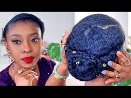 Simple Protective Hairstyles For Natural Hair To Do At Home Allure