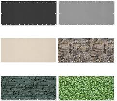 Amazon De Balkon Sichtschutz Pvc 90x600 Cm Extra Blickdicht Wetterfest Mit Uv Schutz Deko Balkon Sichtschutz Balkongelander Sichtschutz Sichtschutz