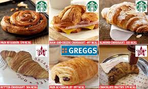 The Unhealthiest High Street Coffee Chain Breakfast Pastries Revealed Breakfast Pastries Chocolate Pastry Fake Food
