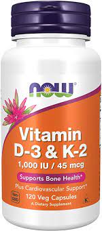 In other words, something to supplement what you can't get from your diet. Amazon Com Now Foods Supplements Vitamin D3 K2 1000 Iu45 Mcg Plus Cardiovascular Support Supports Bone Health Veg Capsules Orange No Flavour 120 Count Health Personal Care