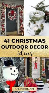 40 Best Diy Christmas Outdoor Decorations That Your Family Will Love Christmas Decor Diy Christmas Diy Christmas Decorations Diy Outdoor