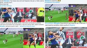 Juventino che dura da ormai ben 8 anni. Il Fallo Di Rebic Una Storia Gia Vista E I Social Non Perdonano Orsato Foto Momentidicalcio Com
