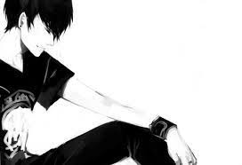 Black And White Anime Boy Pin On Sad Anime Pictures