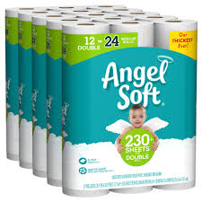Angel Soft Toilet Paper Bath Tissue 60 Double Rolls 260 2 Ply Sheets Per Roll Buy Online In Bolivia At Desertcart Bo Productid 72254372