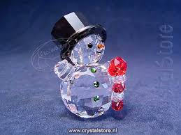 Ik probeerde eind 2020 een sneeuwpop te bouwen. Swarovski Kristal Sneeuwpop Met Zuurstok 5464886