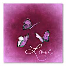 Check spelling or type a new query. East Urban Home Purple Butterfly Love Unframed Textual Art Wayfair