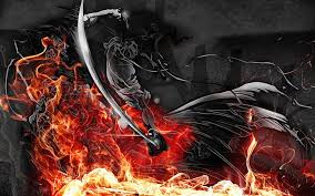Cyberpunk 2077, video games, video game characters, cd projekt red. Hd Wallpaper Digital Wallpaper Of Wings In Flames Anime Afro Samurai Burning Wallpaper Flare