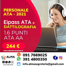 Eipass PERSONALE ATA + Corso Dattilografia – Alma Formazione