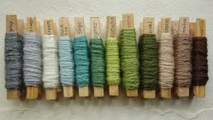 Ok As Well As Being Lush Colours This Is A Really Lush Way Of Remembering Which Wool Was Which I Never Kee In 2020 Kleurencombinaties Haakpatronen Kleurencombinatie