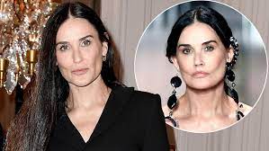 Demi moore, a hollywood actress has chosen . Demi Moore S Surgery Riddle Closer