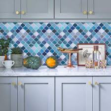 Check spelling or type a new query. Buy Hue Decoration 6 Sheet Teal Arabesque Tile Peel And Stick Tile Backsplash 11 10 3d Vinyl Self Adhesive Stick On Wall Tiles Backsplash For Kitchen Bathroom Rv Apartment In Subway Turquoise Tiles Online