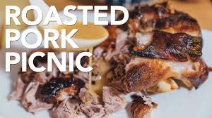 Best pork for crackling roast pork is boneless pork shoulder. Roasted Pork Picnic Shoulder Instant Pot Youtube
