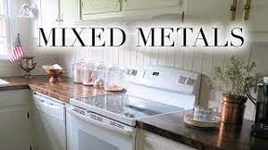 I was so intent on having a delta champagne bronze kitchen faucet. Mixing Metals In Kitchen Design Youtube