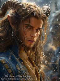 The Beauty Counted Cross Stitch Pattern by Eder Jose Rosa (digital Format) 