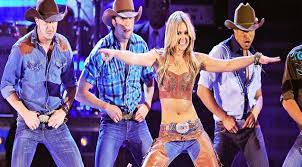 Laura Bell Bundy Took The Acms By Storm With Fiery Giddy On Up Line Dance Country Swing Dance Country Music Songs Dance Music Videos