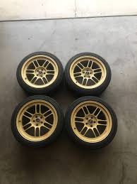 I've searched google and the forum and unless i'm wrong, it seems no one has gold rpf1 on a modern steel metallic color civic. Socal Enkei Rpf1 17x9 35 In Gold 750 Toyota Gr86 86 Fr S And Subaru Brz Forum Ft86club