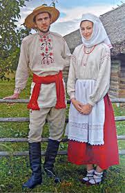 Until it became independent in 1991, belarus, formerly known as belorussia or white russia, was the smallest of the three slavic republics included in the soviet union (the larger two being russia and ukraine). Local Style Traditional Costume Of Belarus By Region