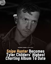 Tyler Childers' “Snipe Hunter” debuts at No. 7