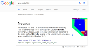 Where is area code 702. Toll Free 1 800 Numbers In Listings
