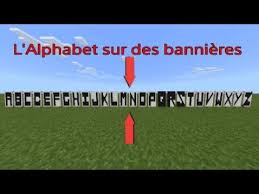 Browse design wizard's huge range of trending categories to find impressive design templates. L Alphabet Sur Des Bannieres Minecraft Youtube