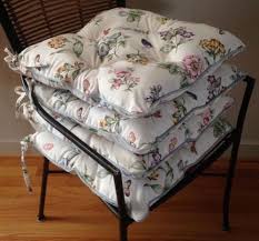 Patio Chair Cushions Butterfly Wildflowers Outdoor Seat Furniture Pads Set 4 Furniture Pads Patio Chair Cushions Chair Pads