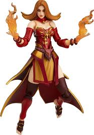 Bio the sibling rivalries between lina the slayer, and her younger sister rylai, the crystal maiden, were the stuff of legend in the temperate region where they spent their quarrelsome childhoods together. Amazon Com Good Smile Dota 2 Lina Figma Figure Toys Games