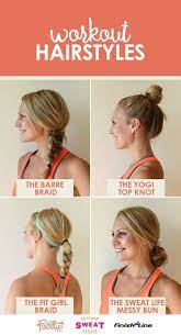 There are a lot of cute hairstyles for medium hair out there but choosing the right one for you can be a difficult process. Workout Hairstyles For Curly Hair Workout Hairstyles Sporty Hairstyles Gym Hairstyles