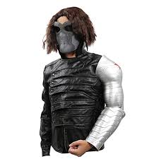 Free shipping by amazon +17. Buckys Arm Cosplay Props The Winter Cool Soldier Bucky Arm Sleeve Prop Diy Adult V3 Plastic Version Amazon In Clothing Accessories