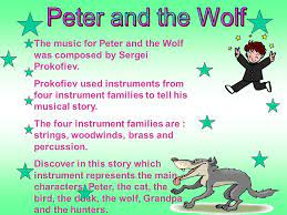 It was released in 1946 and produced by walt disney, with sterling holloway providing the voice of the narrator. Peter And The Wolf The Music For Peter And The Wolf Was Composed By Sergei Prokofiev Prokofiev Used Instruments From Four Instrument Families To Tell Ppt Video Online Download
