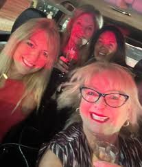 YAY..my Orlando girls just arrived 🥰 Let that party began 🍷🥃🍾