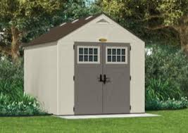It has a storage capacity of 116 gallons and gives enough space for holding your. Sheds Outdoor Storage