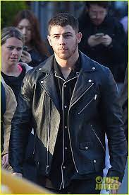 Pin By Ericka Danielle Ogle On Nick Jonas Men S Leather Jacket Nick Jonas Leather Jacket