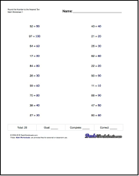 Our Rounding Worksheets Provide Plenty Of Practicing Rounding Whole Numbers And Rounding Decimal Numbers Math Worksheets Rounding Numbers Rounding Worksheets