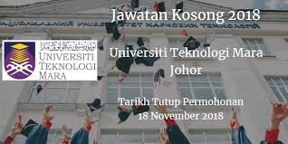 Senior executive (secretarial & subsidiaries development) tarikh tutup permohonan pada 23 februari dan 11 mac 2015. Universiti Teknologi Mara Johor Jawatan Kosong Uitm Johor 18 November 2018 Periklanan Teknologi Berlayar