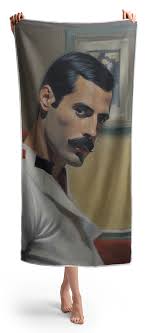 Freddie Mercury Queen Beach Towels for Sale