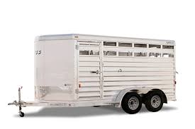 Exiss Express Stk 613 Bumper Pull Livestock Trailer Trailer Stock Trailer Horse Trailers