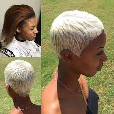 The second two are the long dreadlock braids for the old black women. 60 Cute Short Haircuts For Black Women Cute Short Haircuts Short Hair Styles Sassy Hair