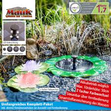Ihre beste wette, um zu wissen, ob ihr mulch der richtige wirkung für ihren garten ist, ist, ihn aus ihrem garten zu entfernen, pumpe wenn sie dies nicht. Mauk Solar Springbrunnen Pumpe Mit Fernbedienung Norma24