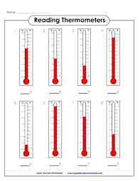 Temperature worksheets with thermometers temperature units conversion worksheets temperature conversion formulas. Reading A Thermometer Worksheets Printable Worksheets And Activities For Teachers Parents Tutors And Homeschool Families