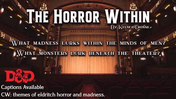 Join The Horror Within - DnD 5e - Roll20 - Dungeons & Dragons 5e |  StartPlaying Games