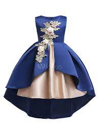 Lorsque les résultats de saisie automatique sont disponibles, utilisez les flèches haut et bas pour vous déplacer et la touche entrée pour sélectionner. Robe De Ceremonie Fille En Bleu Royal Robe De Mariage Fille En Satin Avec Broderie Fleur Robe Africaine Fillette Robe Soiree Enfant Robe Soiree Mariage