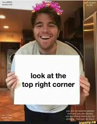 Look At The Top Right Corner Ifunny Cute Love Memes Cute Memes Pinterest Memes