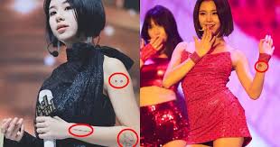 Chaeyoung has many visible tattoos. These Are 6 Of Twice Chaeyoung S Tattoos That Make Her Even More Stunning Koreaboo