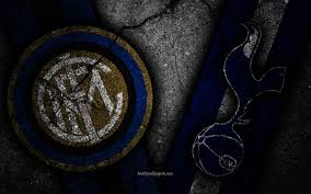 Inter milan football club logo. Download Wallpapers Inter Milan Vs Tottenham 4k Champions League Group Stage Round 1 Creative Internazionale Fc Tottenham Hotspur Fc Black Stone For Desktop Free Pictures For Desktop Free